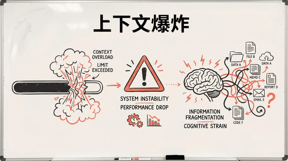 AI Agent 上下文爆炸：200K Token 撞墙后的解决方案